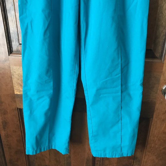 Landau Scrubs Green Pants with Elastic Waistband Medium - Picture 7 of 12